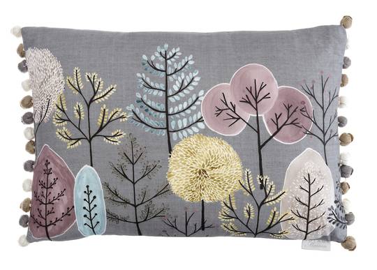 Voyage Maison - Folklore - Lyall Cushion - Granite